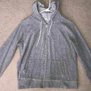 Garage | Gray Zip Up Hoodie